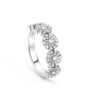 Anillo Damiani Mujer Margherita in Oro blanco Diamante 0.52 Ct 20089281 - 20089281
